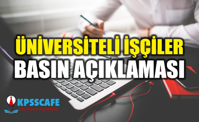 Üniversiteli İşçilerden Açıklama!