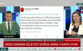 “Çalışma yaptım, Kendileri de bunu biliyor…”