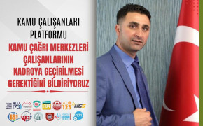 ÇALIŞMA VE SOSYAL GÜVENLİK BAKANLIĞI’NA ÇAĞRIMIZDIR