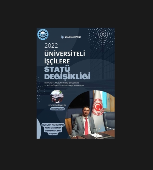 KAMUDA ÇALIŞAN ÜNİVERSİTELİ İŞÇİLER STATÜ VE ÜNVAN DEĞİŞİKLİĞİ BEKLİYOR