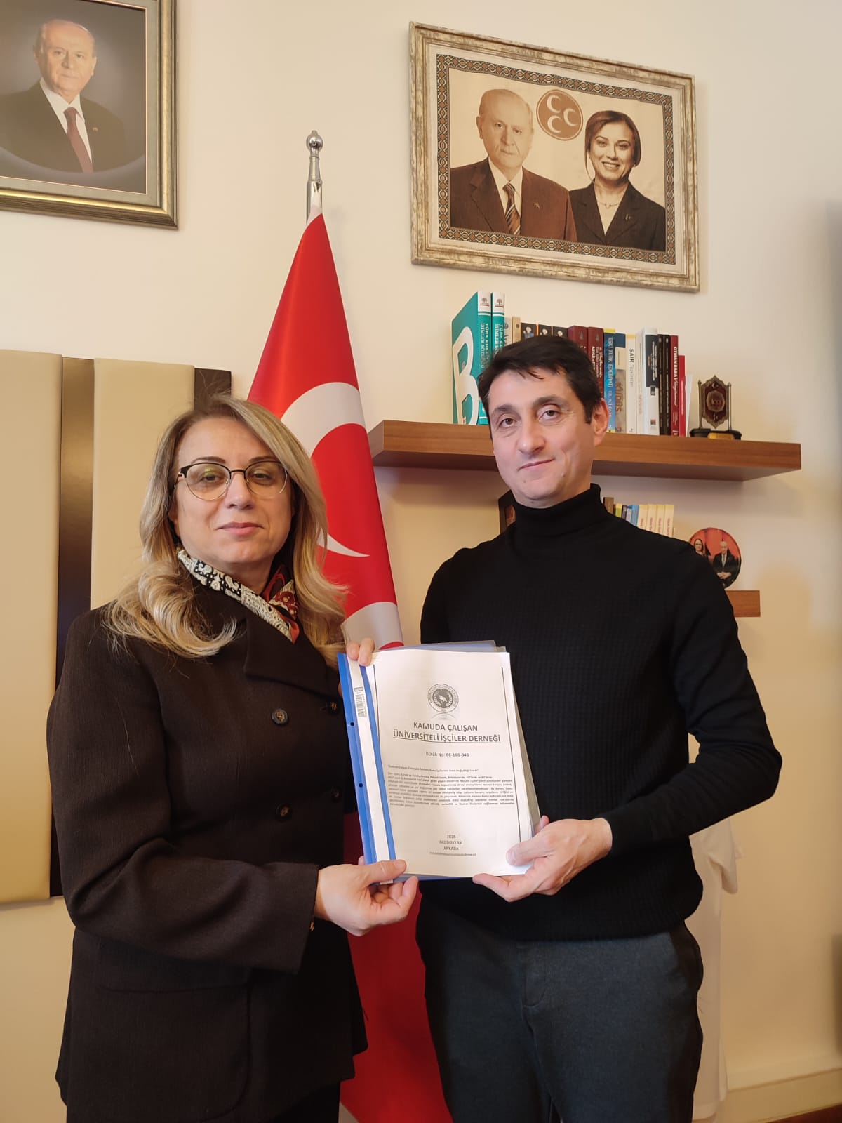 Milliyetçi Hareket Partisi TBMM Grup Başkanvekili ve Nevşehir Milletvekili Prof. Dr. Filiz Kılıç ile Görüşme Gerçekleştirildi.