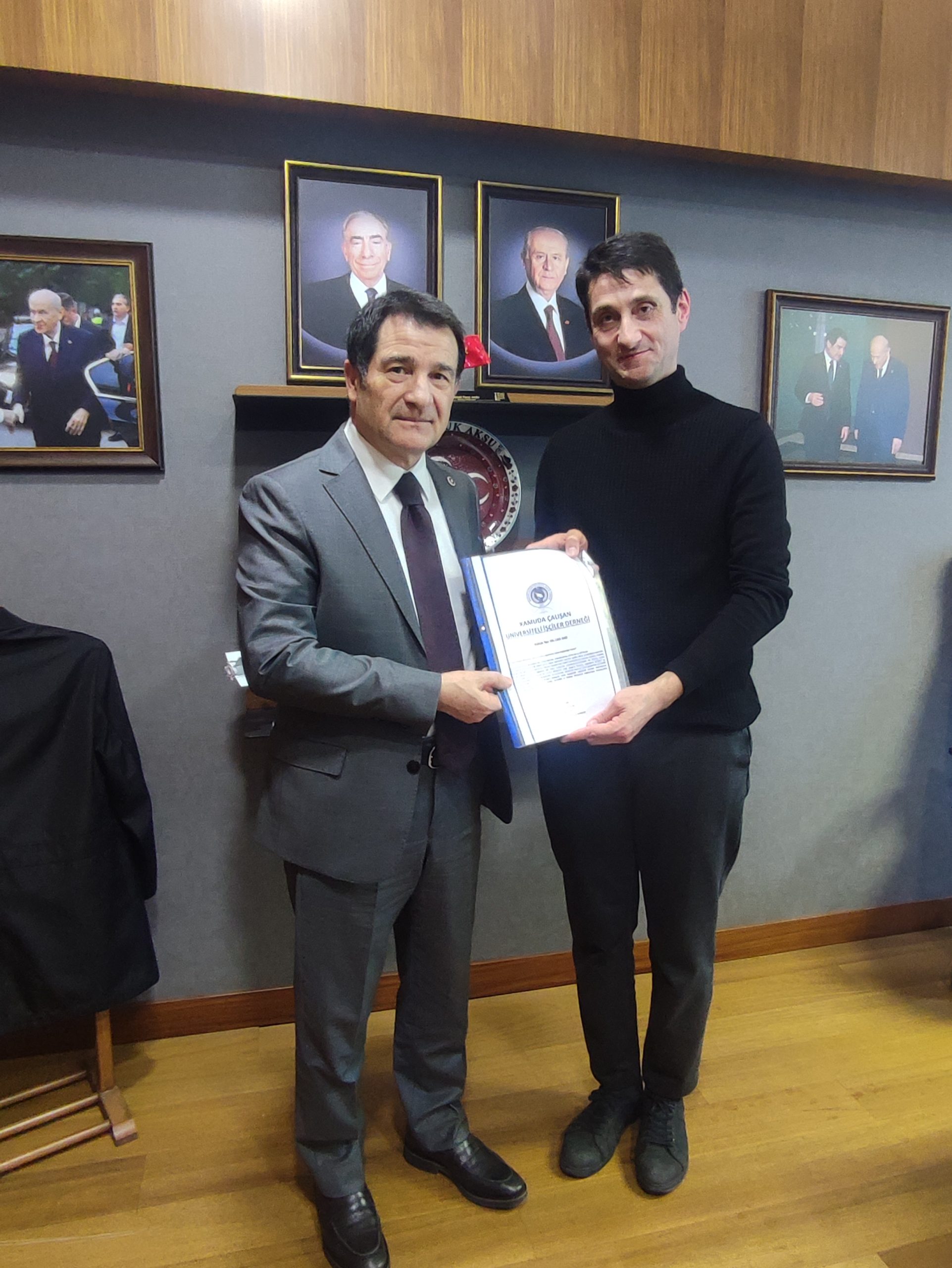 Milliyetçi Hareket Partisi TBMM Plan ve Bütçe Komisyonu Başkanvekili ve İstanbul Milletvekili İsmail Faruk Aksu ile Görüşme Gerçekleştirildi